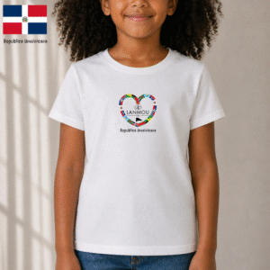T-shirt enfant Lanmou Péyi Rep. Dom.