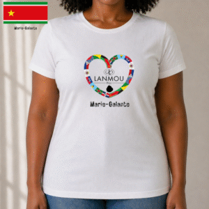 T-shirt femme Lanmou Péyi Marie-Galante